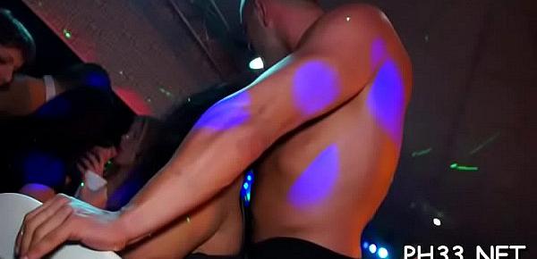  Yong girls in club are fucked hard by mature mans in gazoo and puss in time